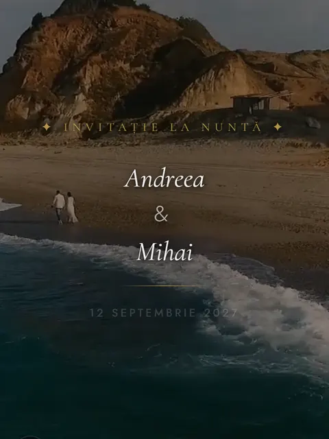 Example of a digital wedding invitation