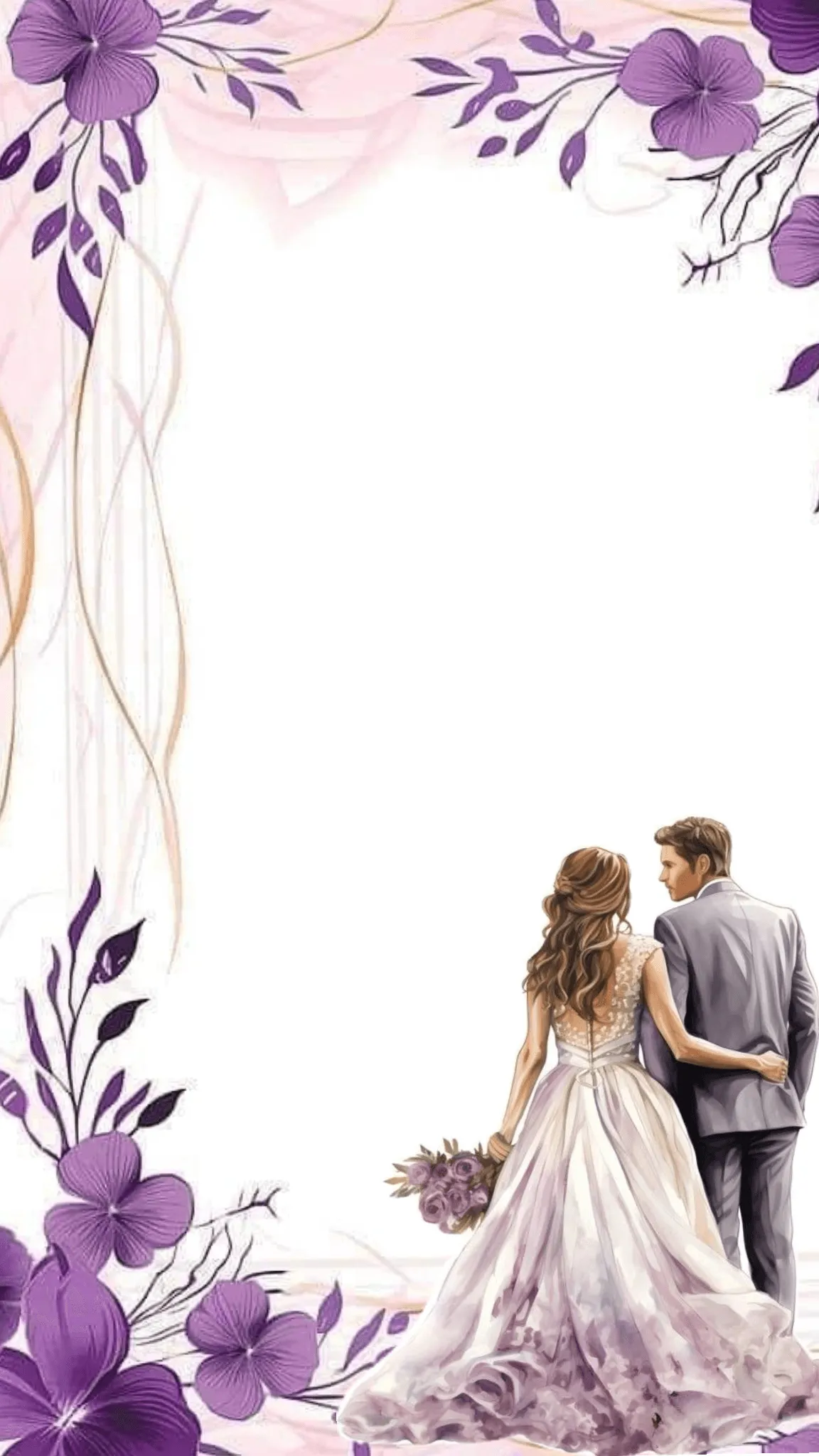 Lilac wedding