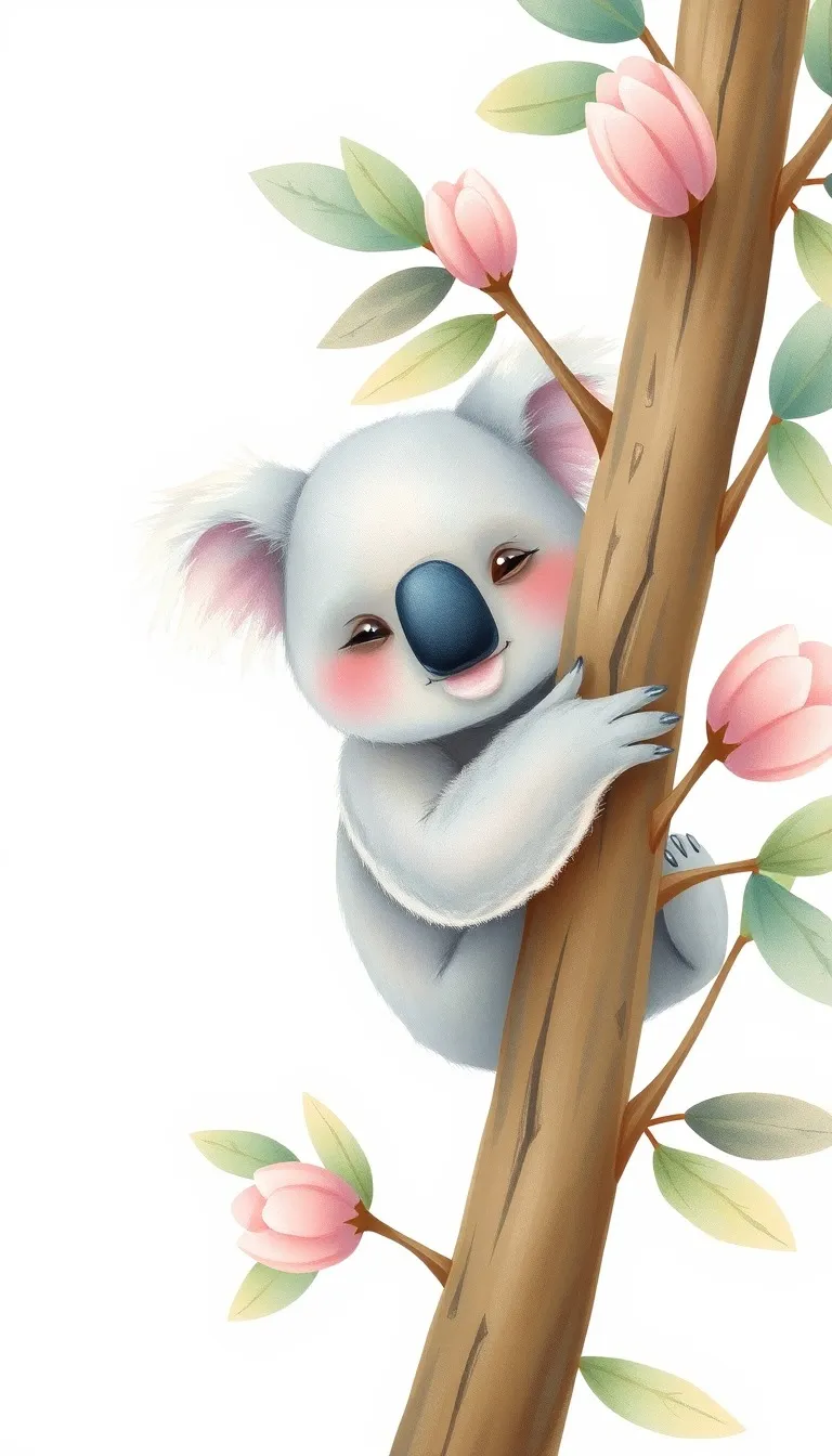 Baptism invitation Little Koala