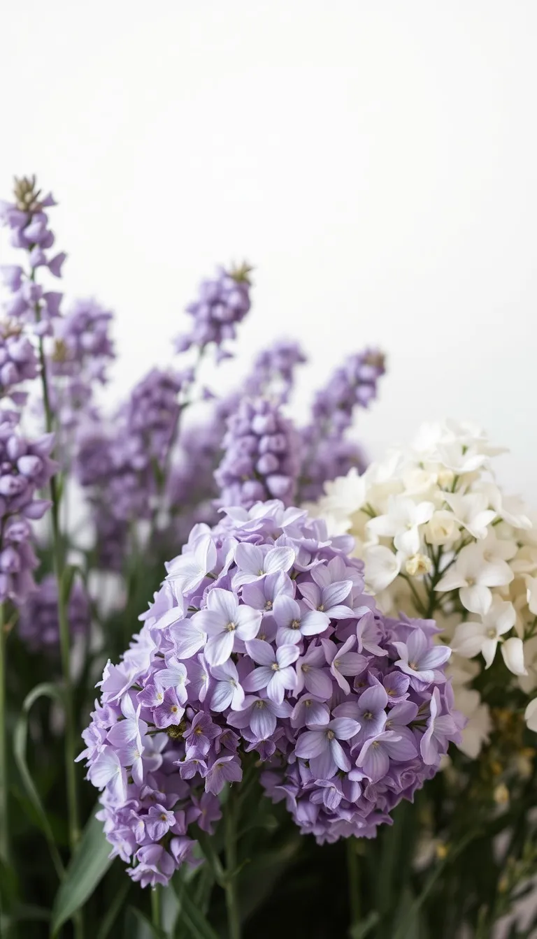 Baptism invitation Soft Lavender
