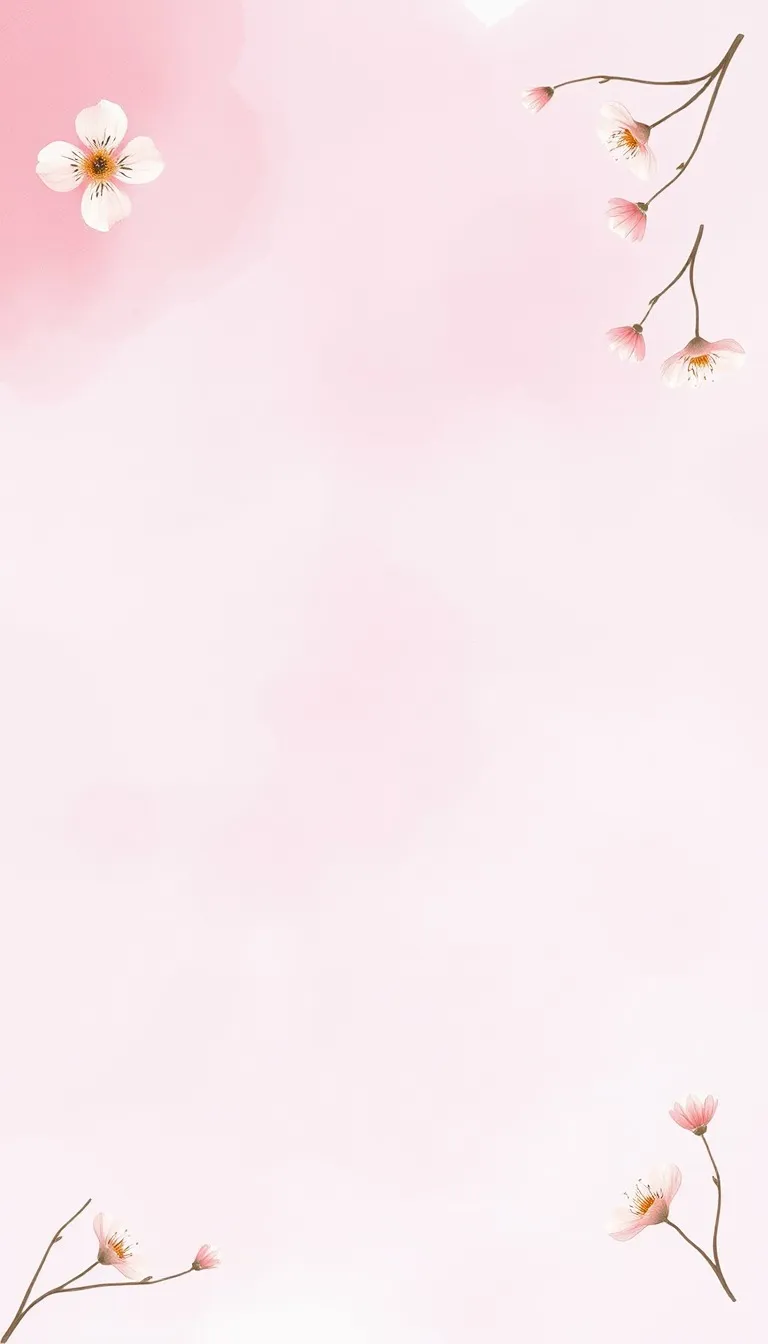 Baptism invitation Pink Watercolor