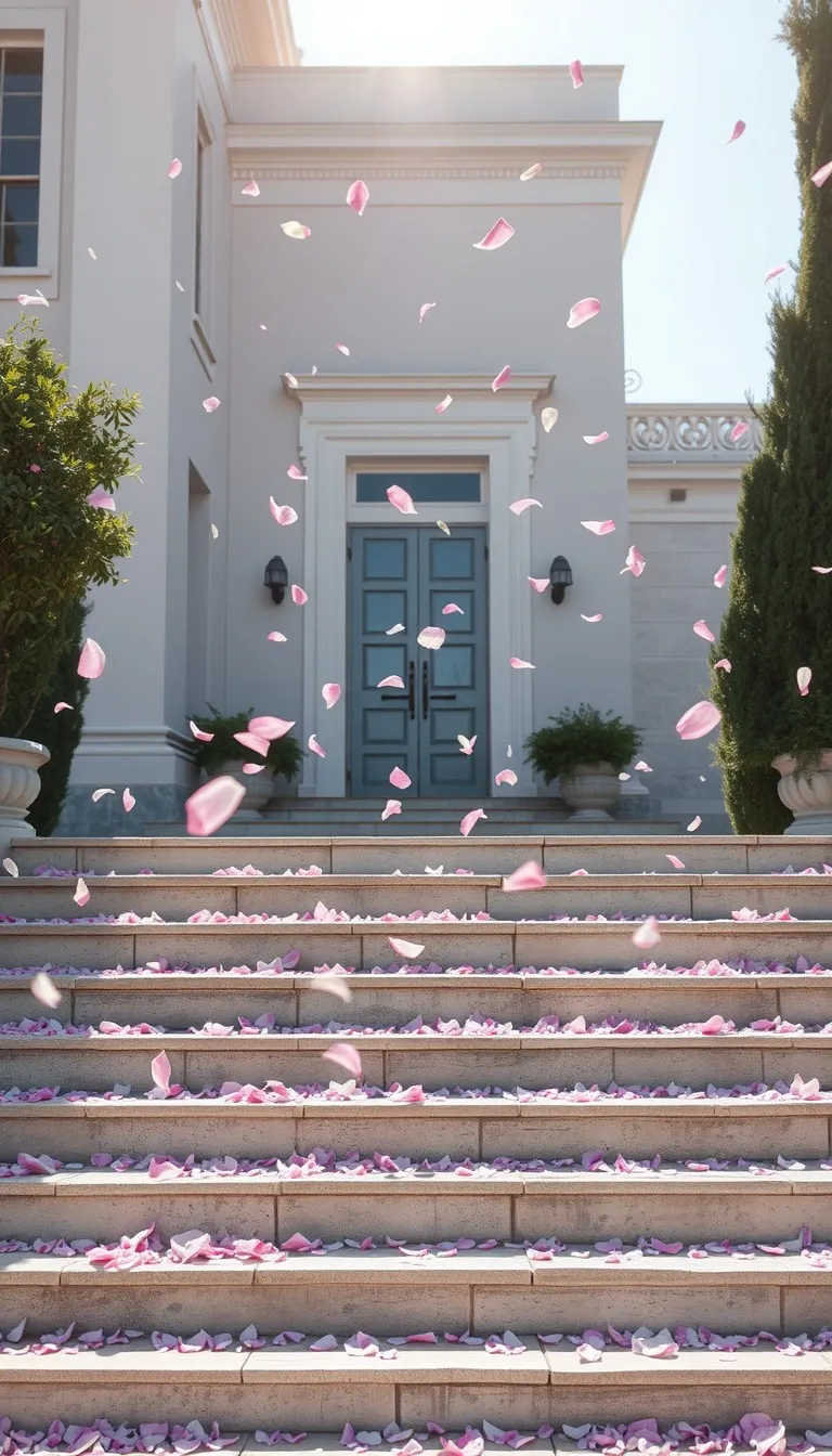 Civil Ceremony invitation Petal Shower