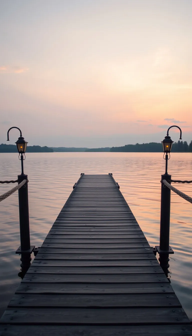 Civil Ceremony invitation Pier at Sunset