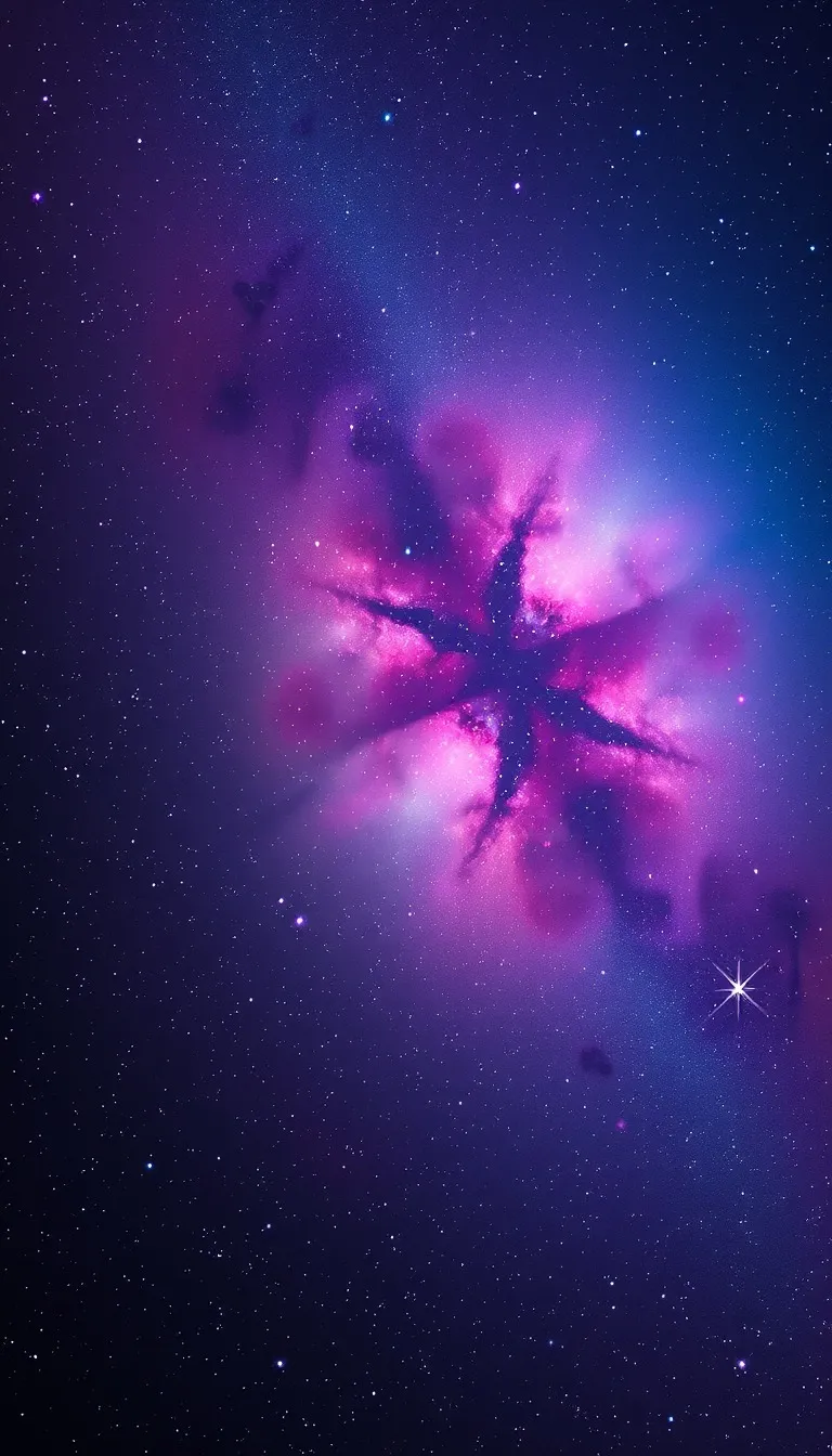 18th Birthday invitation Galaxy