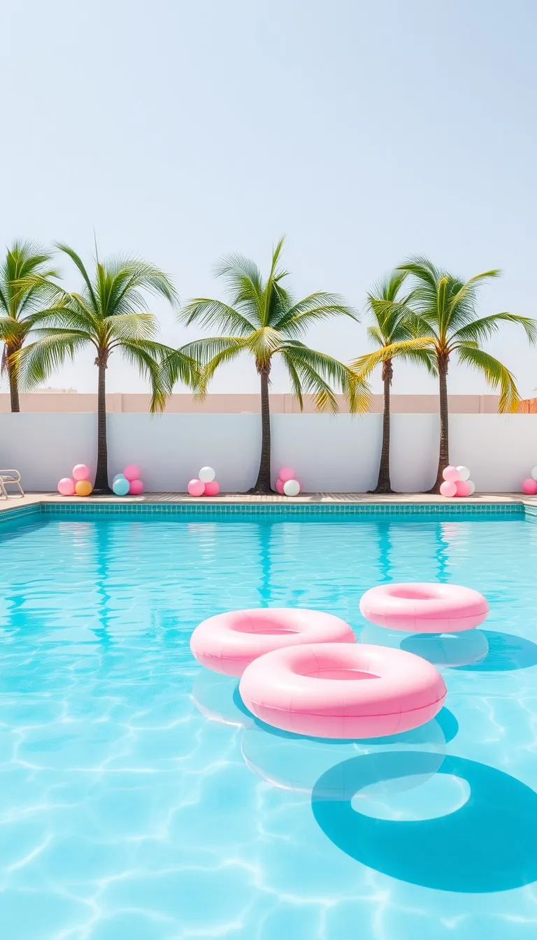 18th Birthday invitation Pool Party