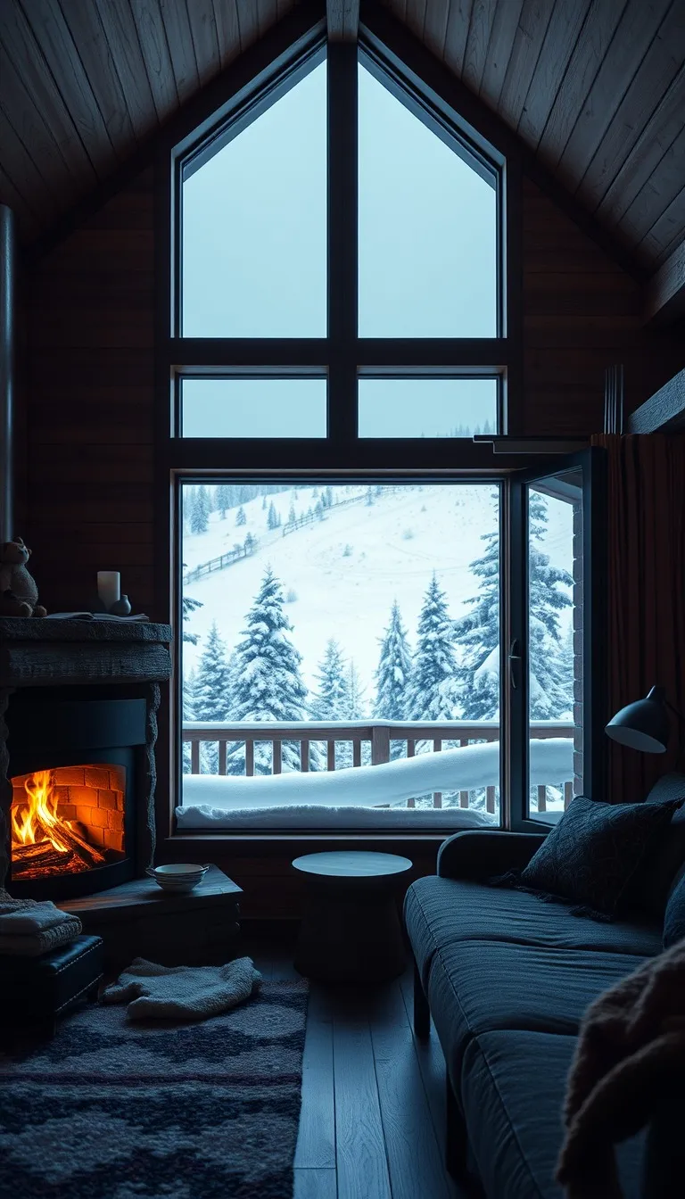 18th Birthday invitation Ski Chalet