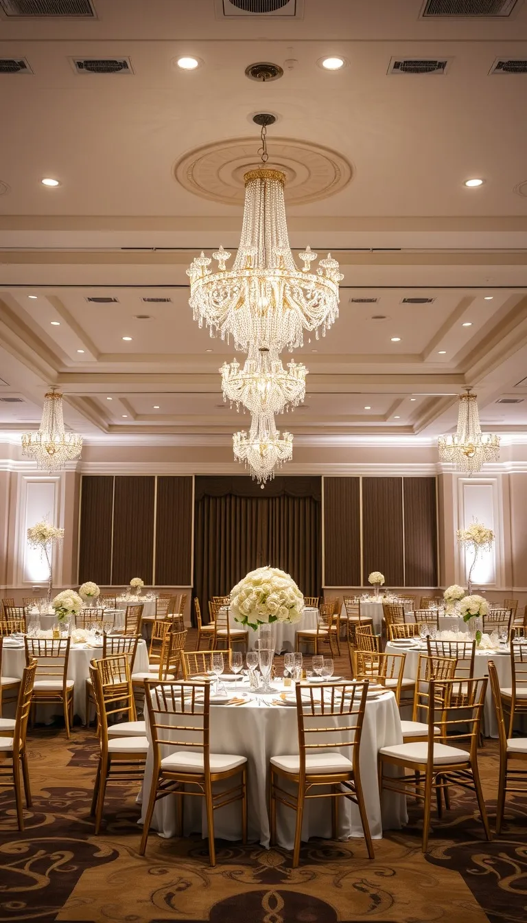 Wedding invitation Crystal Ballroom