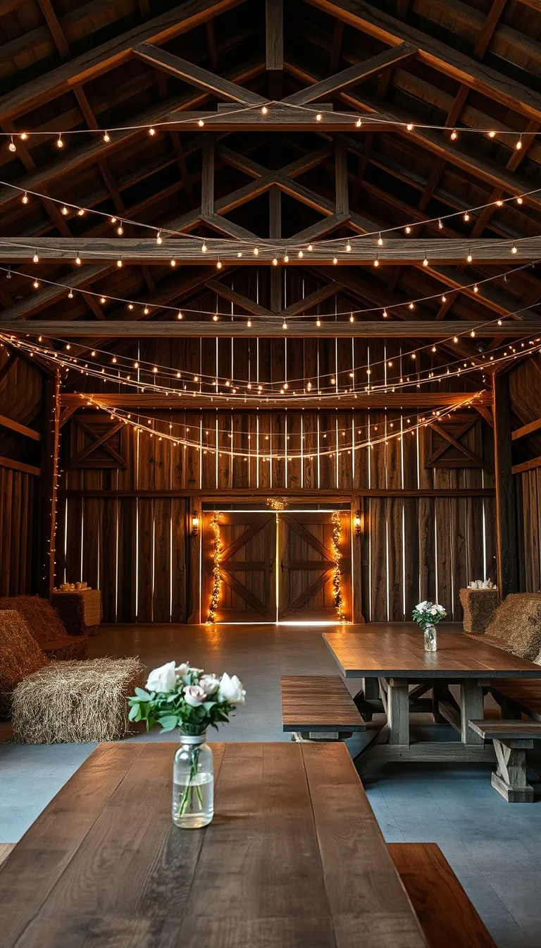Wedding invitation Rustic Barn