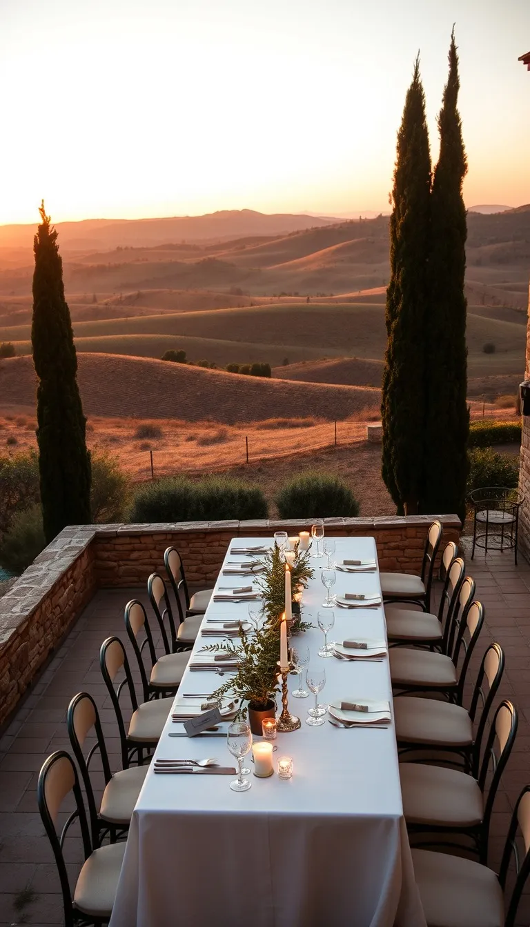 Wedding invitation Tuscan Villa