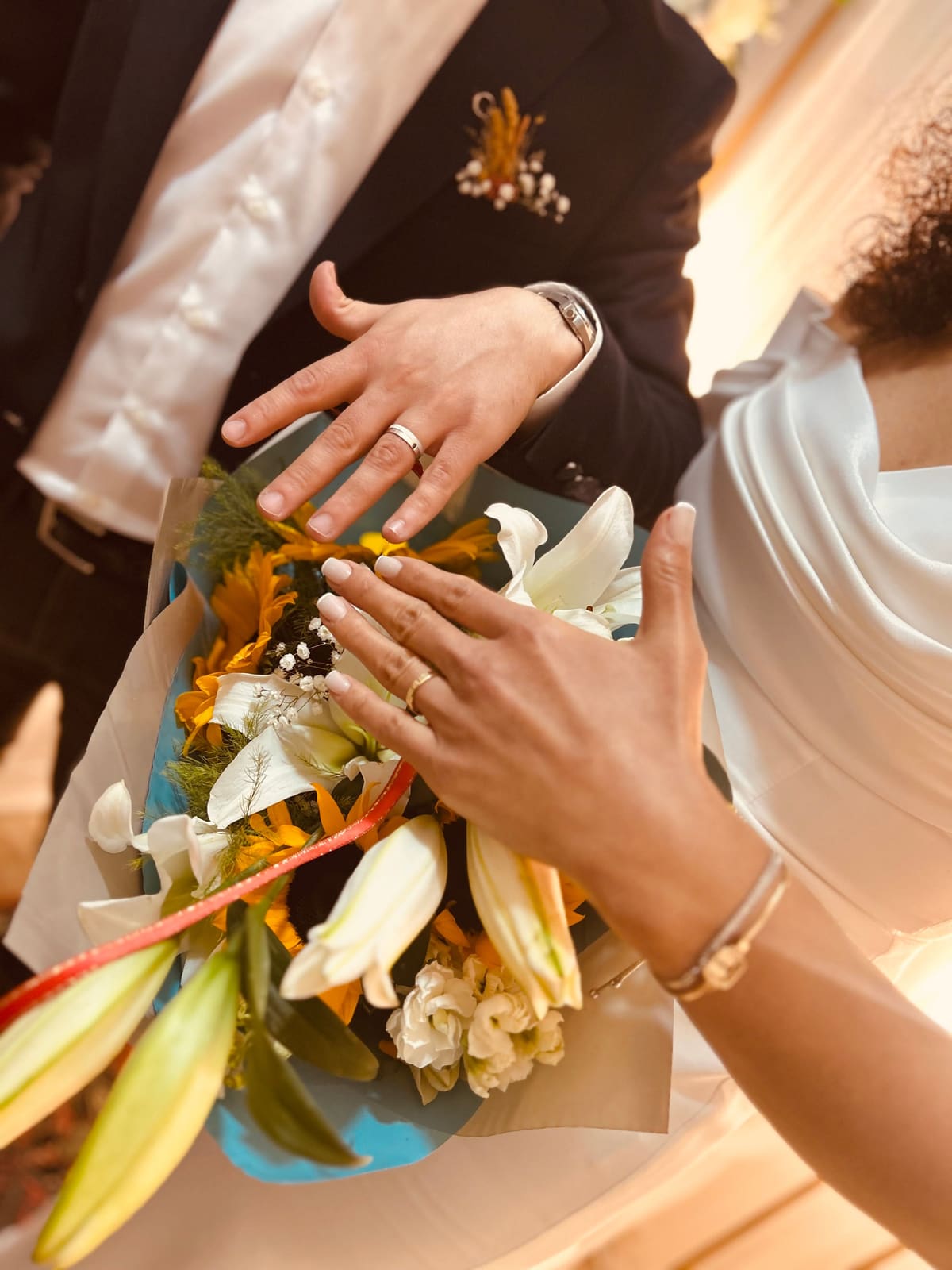 Civil Ceremony invitation sunlit-bloom